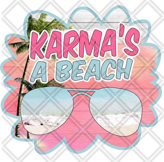 Karma's A Beach